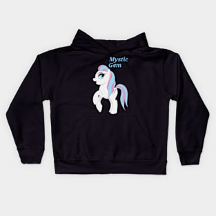 Mystic Gem Pride Pony Kids Hoodie